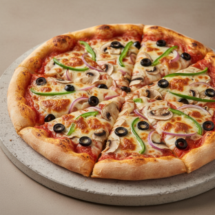 Traditional Veggie Pizza (16")