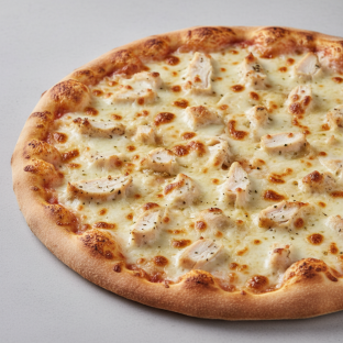 Traditional Garlic and Chicken Pizza (12")