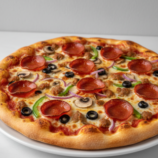 Traditional Combo Pizza (12")