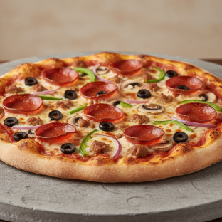 Traditional Combo Pizza (14")