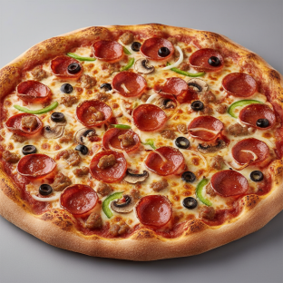 Traditional Combo Pizza (18")