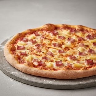 Traditional Hawaiian Pizza (12")