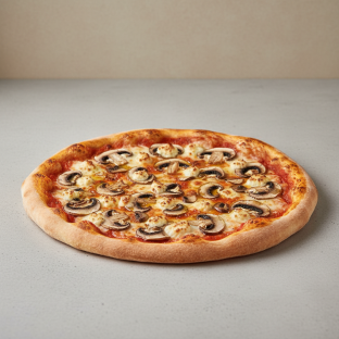 Traditional Vegan Mushroom Pizza (14")