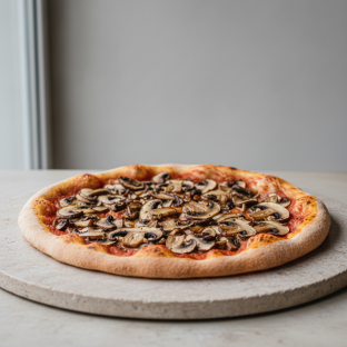 Gluten Free Vegan Mushroom Pizza (10")