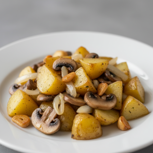 Vesuvio Potatoes