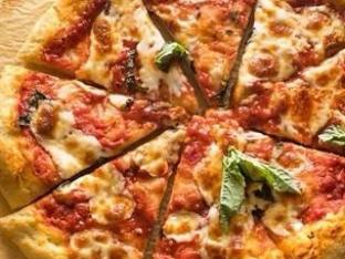 Margherita Basil Pizza