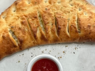 Gluten Free Veggie Calzone