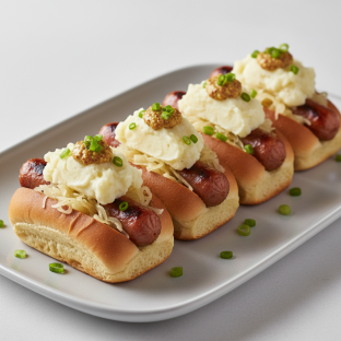 Bangers and Mash Mini Dogs