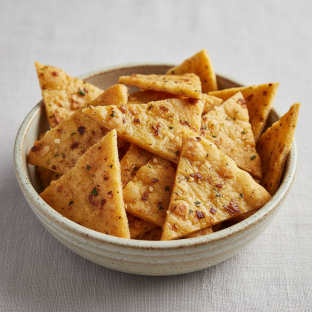 Garlic Naan Chips