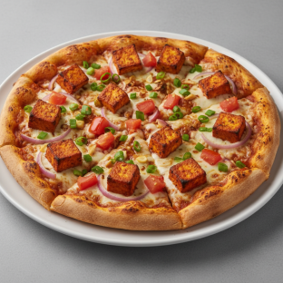 Amritsar Paneer Grill Pizza (Tandoori Paneer)