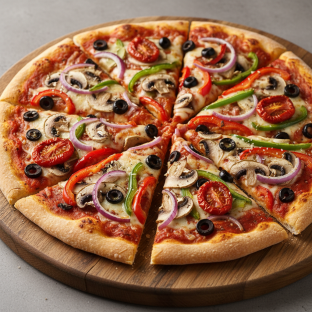 Gluten Free Veggie Pizza