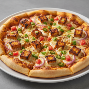 Amritsar Paneer Grill Pizza (Tandoori Paneer)