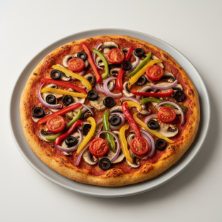 Gluten Free Veggie Pizza