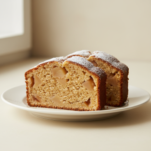 Sliced Apple Cake