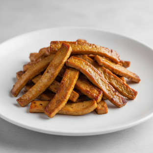 Vegan Ginger Soy Seitan "Beef" Strips