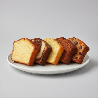 Assorted Slice Pound Cakes Assorted Slice Pound Cakes