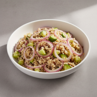 Cucumber & Red Onion Quinoa