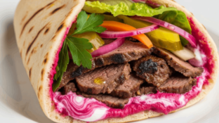 Spitfire Beef & Lamb Pita Wrap