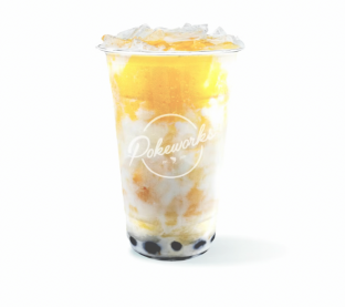 Mango Fresh Milk with Boba