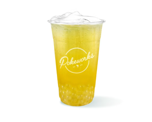 Mango Coconut Fresca with Popping Boba