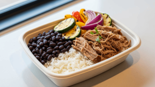 Roasted Pork Latin Bowl