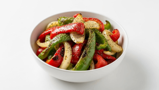 Roasted Peppers and Onions