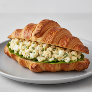 Egg Salad Croissant Sandwich Board
