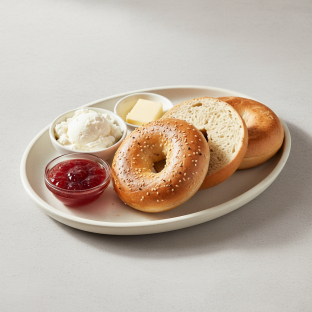 NYC Morning Bagels Tray