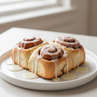 Cinnamon Buns Platter