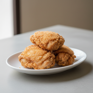 Fried Breaded Chicken Thighs
