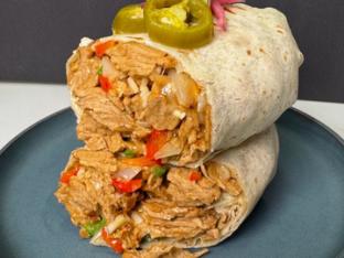 Soy Cheesesteak Burrito