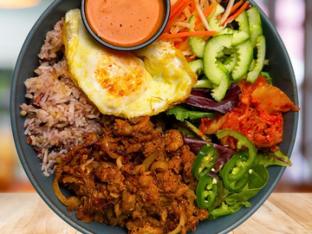 Spicy Pork Rice Bowl