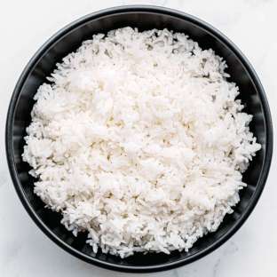 Quarter White Rice