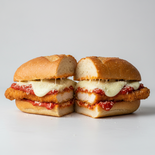 Chicken Cutlet Parmesan Sandwich Chicken Cutlet Parmesan Sandwich