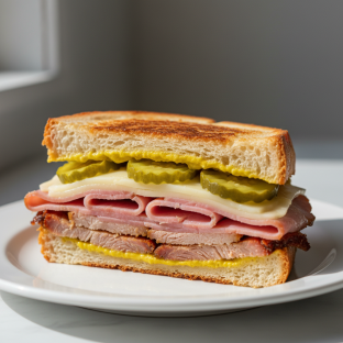 Traditional Cuban Sandwich Traditional Cuban Sandwich