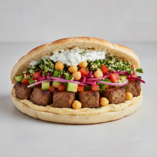 Lamb Kebab Sandwich Lamb Kebab Sandwich