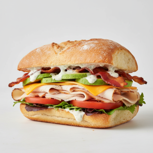 Turkey Bacon Ranch Sandwich Turkey Bacon Ranch Sandwich