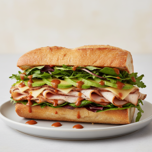 Chipotle Turkey Sandwich Chipotle Turkey Sandwich