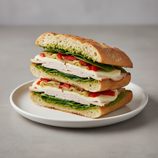 Italian Turkey Sandwich Italian Turkey Sandwich