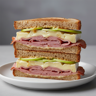 Black Forest Ham and Brie Sandwich Black Forest Ham and Brie Sandwich