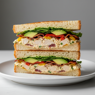 Deluxe Chicken Salad Sandwich Deluxe Chicken Salad Sandwich