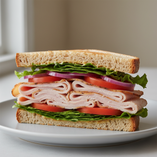 Smoked Turkey Sandwich Smoked Turkey Sandwich