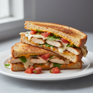Chicken Fajita Sandwich Chicken Fajita Sandwich