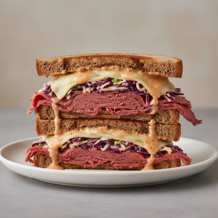 Spicy fusion Reuben Sandwich Spicy fusion Reuben Sandwich