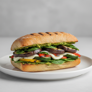 Grilled Veggie Sandwich Grilled Veggie Sandwich