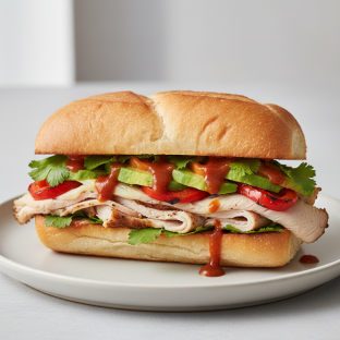 Chipotle Turkey Sandwich Chipotle Turkey Sandwich