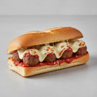 Meatball Parmesan Sandwich Meatball Parmesan Sandwich