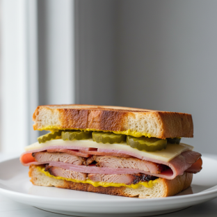 Traditional Cuban Sandwich Traditional Cuban Sandwich