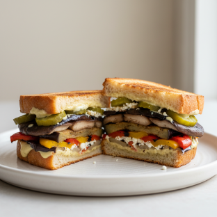 Vegetarian Cuban Sandwich Vegetarian Cuban Sandwich
