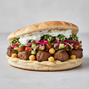 Lamb Kebab Sandwich Lamb Kebab Sandwich